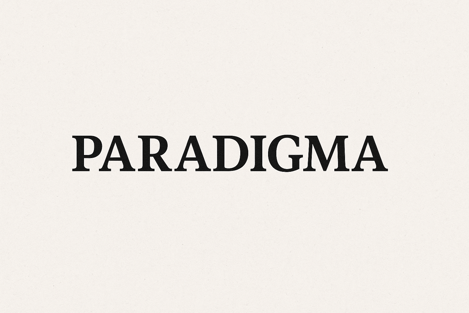 Paradigma